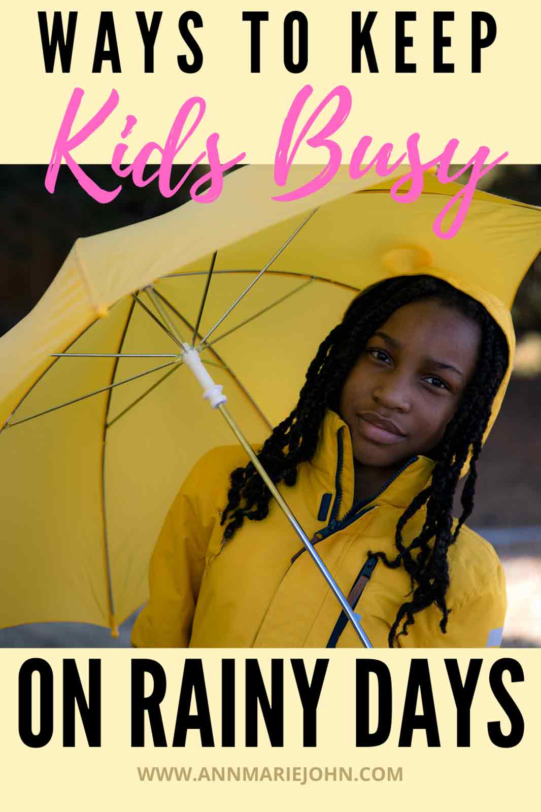 Ways to Keep Kids Busy During Rainy Days