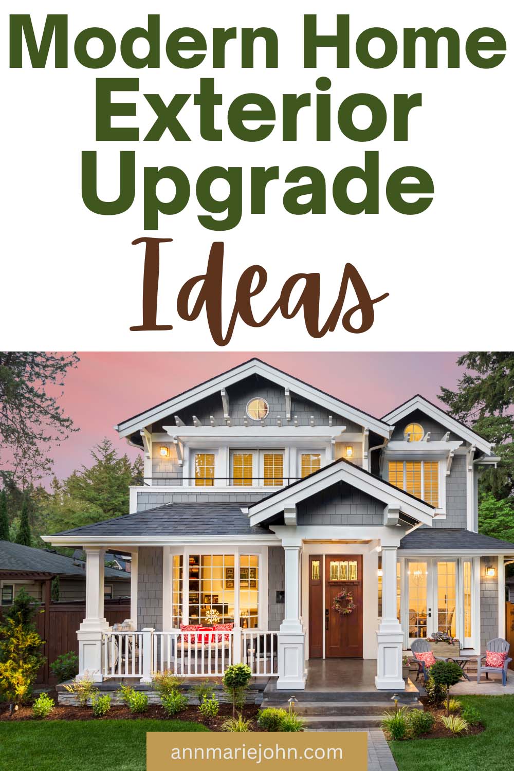 Modern Home Exterior Upgrade Ideas