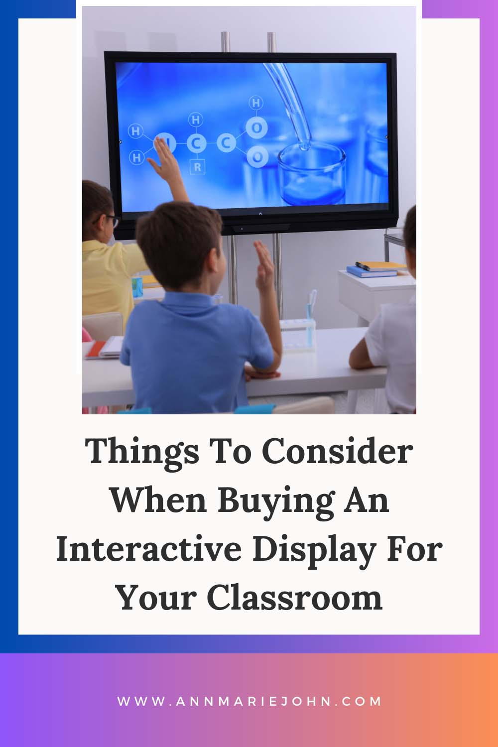 Things To Consider When Buying An Interactive Display For Your Classroom