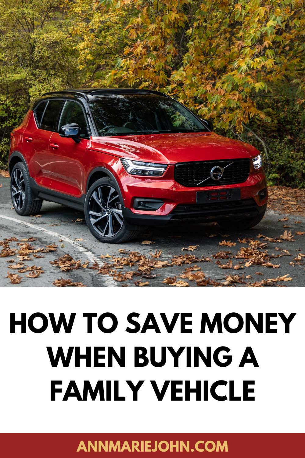 How To Save Money When Buying A family Vehicle