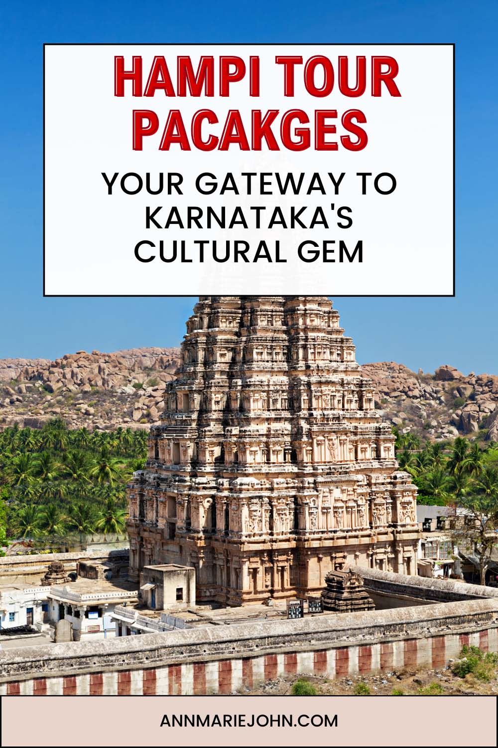 Hampi Tour Packages: Your Gateway to Karnataka's Cultural Gem