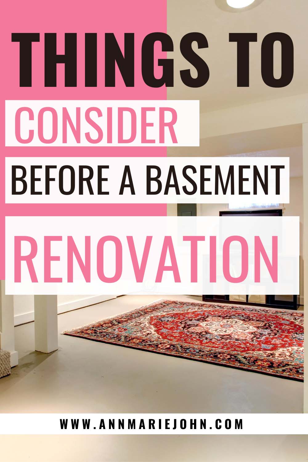 Things to Consider Before A Basement Renovation