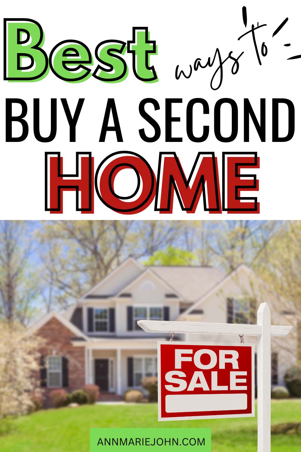 Best Ways to Buy a Second Home