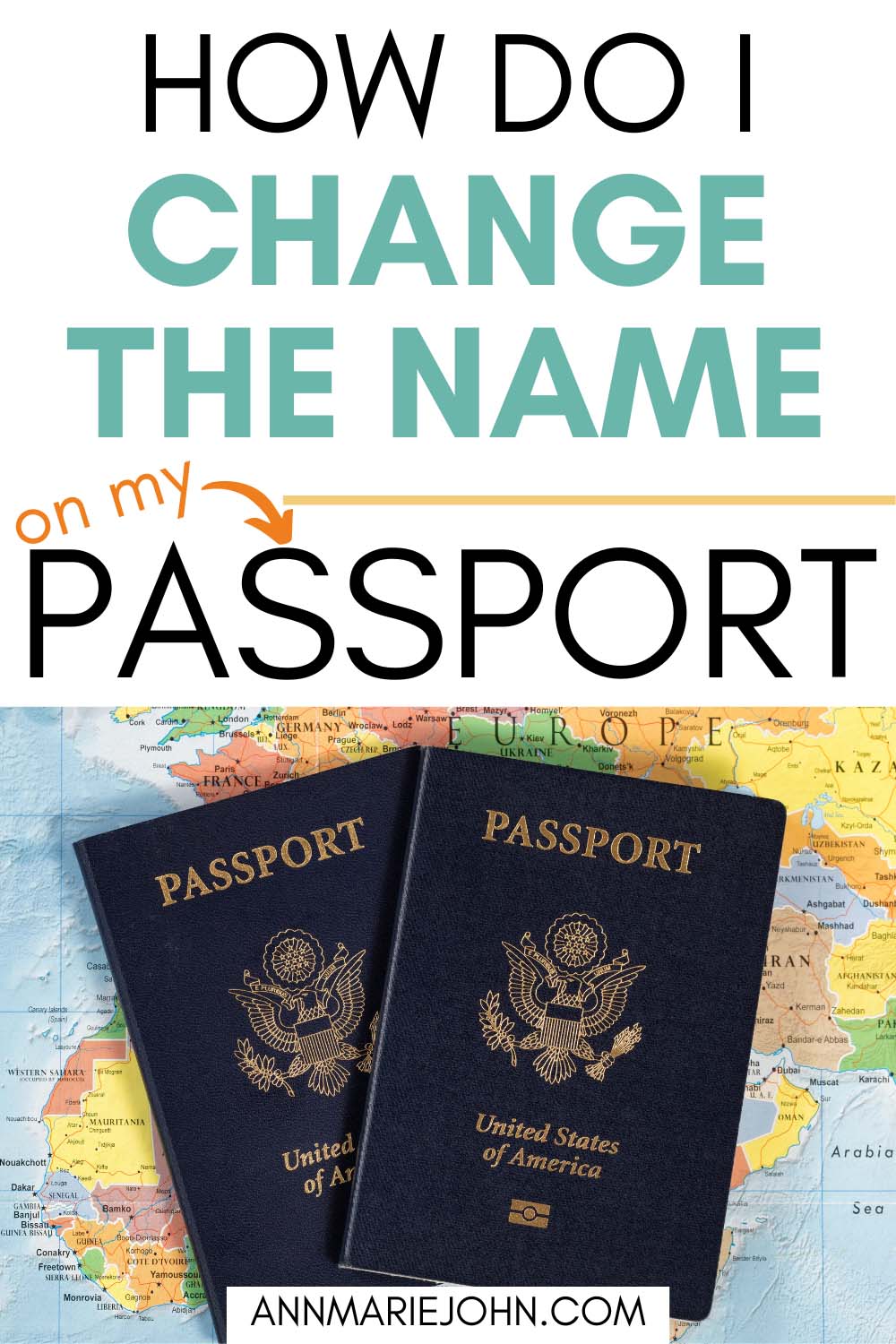 How Do I Change My Name on My Passport