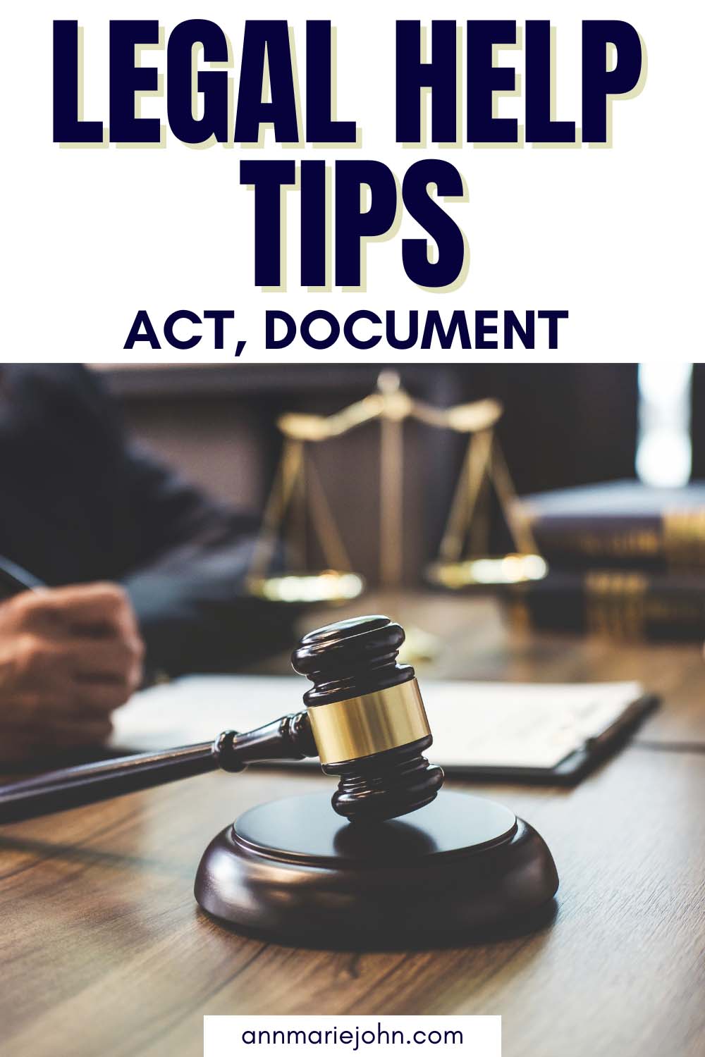 Legal Help Tips - Act Document