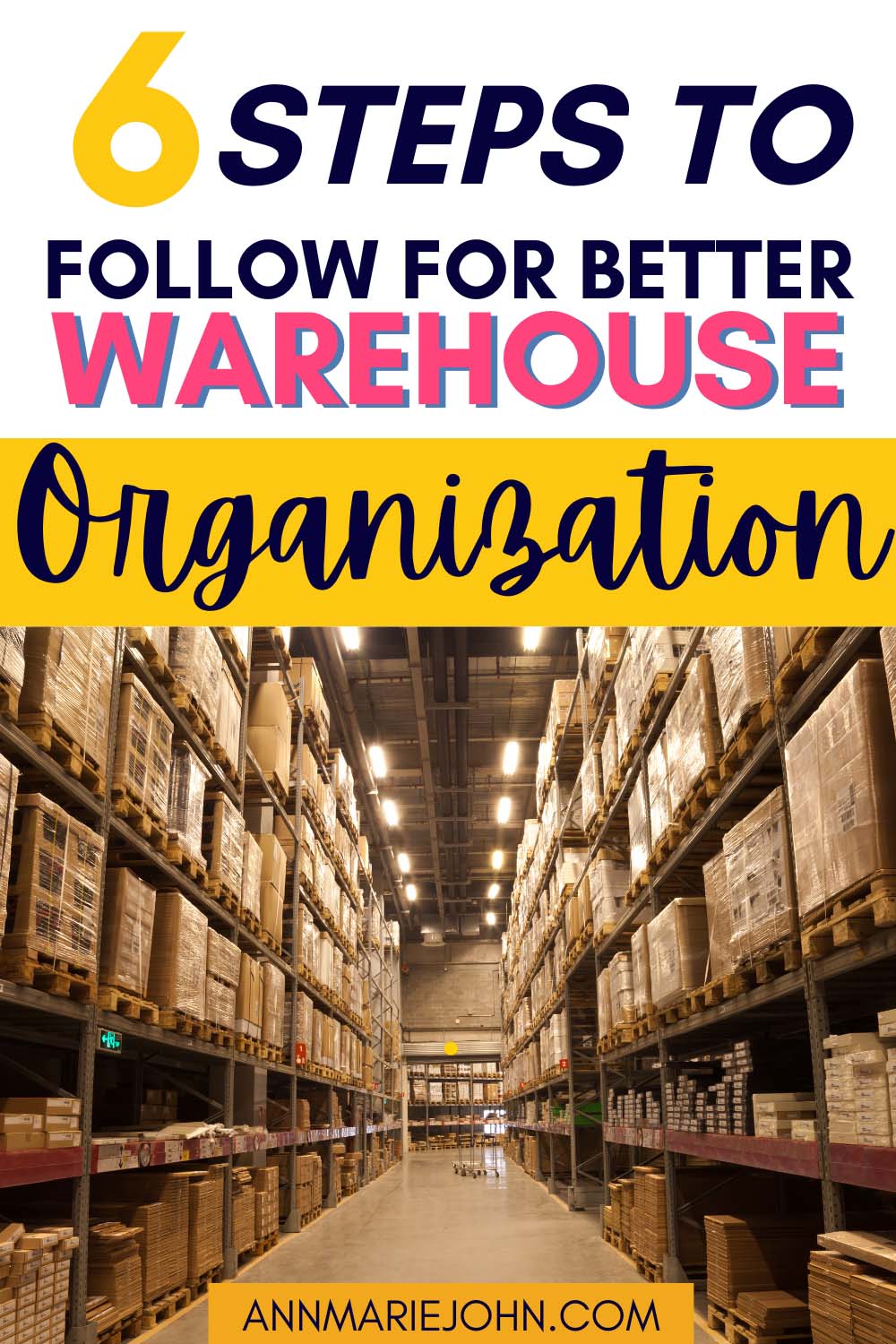 Steps to Follow for Better Warehouse Organization