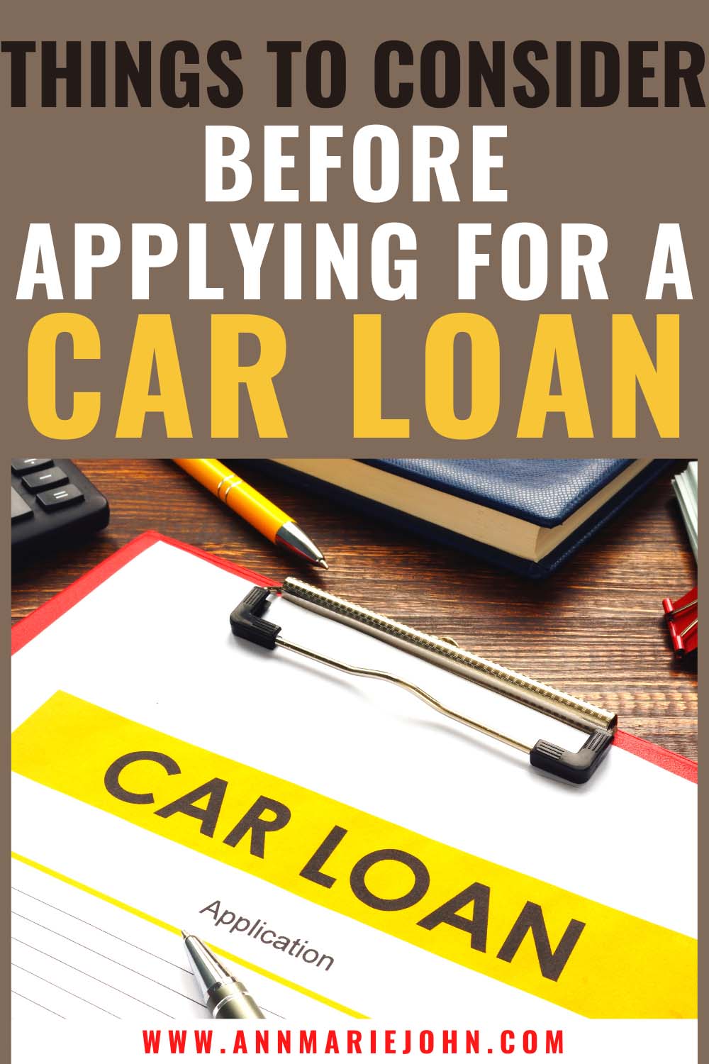 Things to Consider Before Applying for a Car Loan