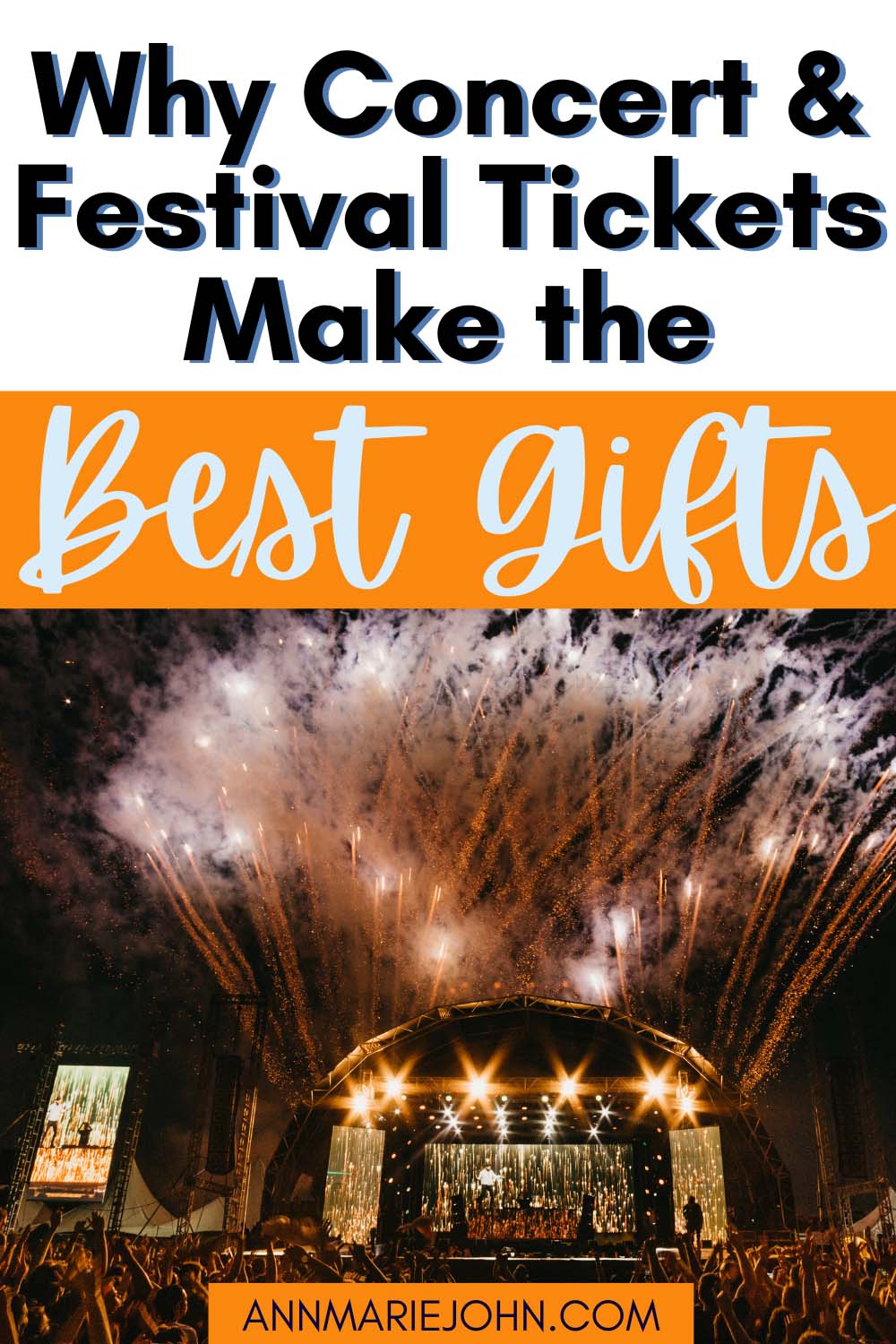 Why Concert and Festival Tickets Make the Best Gifts