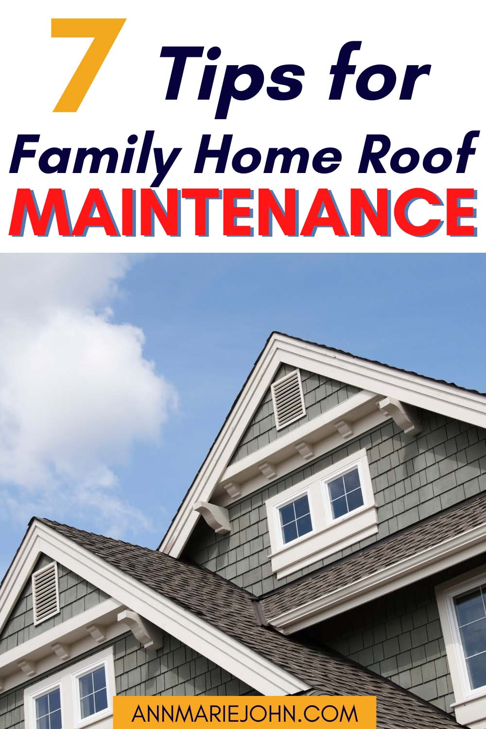 Family Home Roof Maintenance