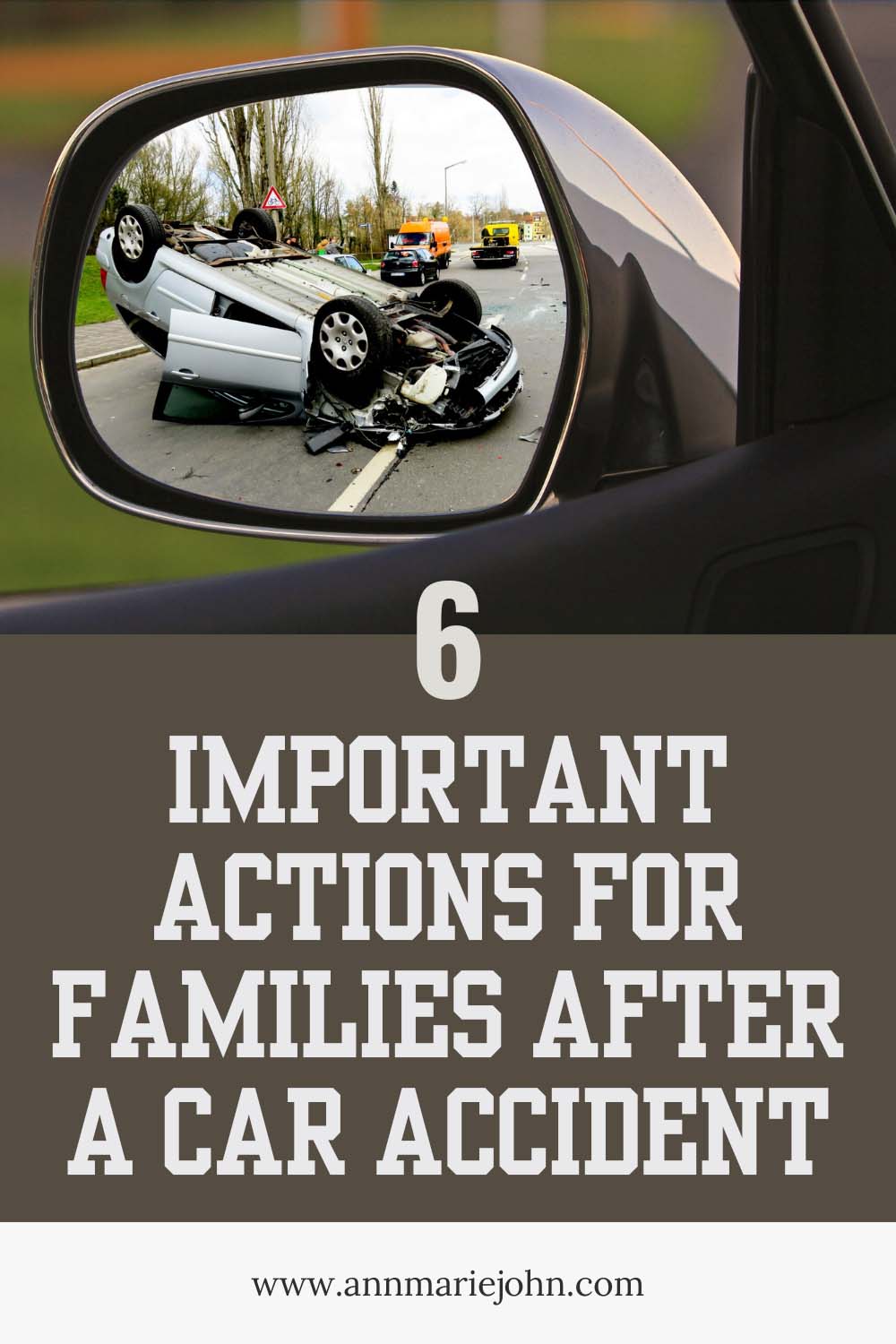 Important Actions for Families After a Car Accident