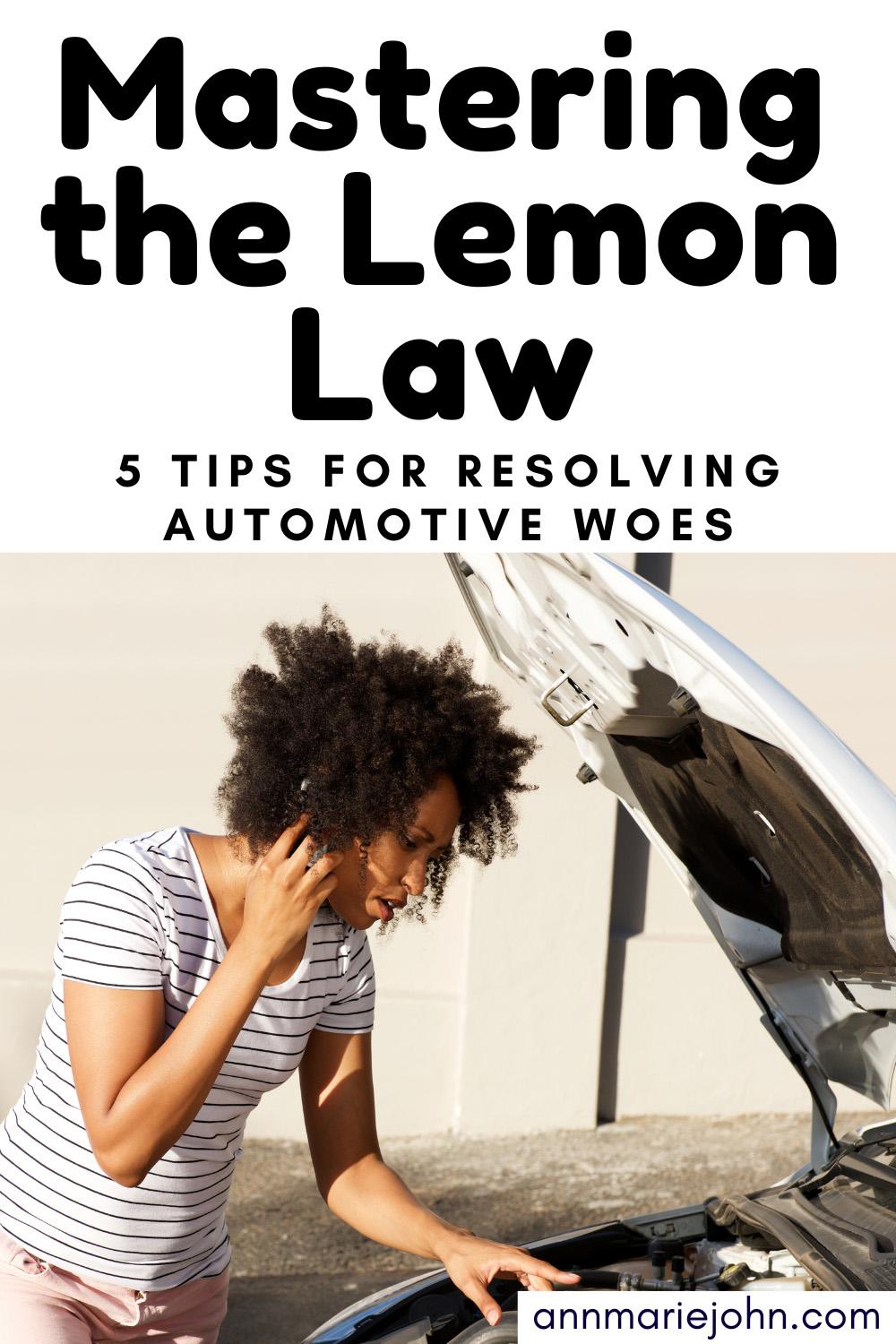Mastering the Lemon Law