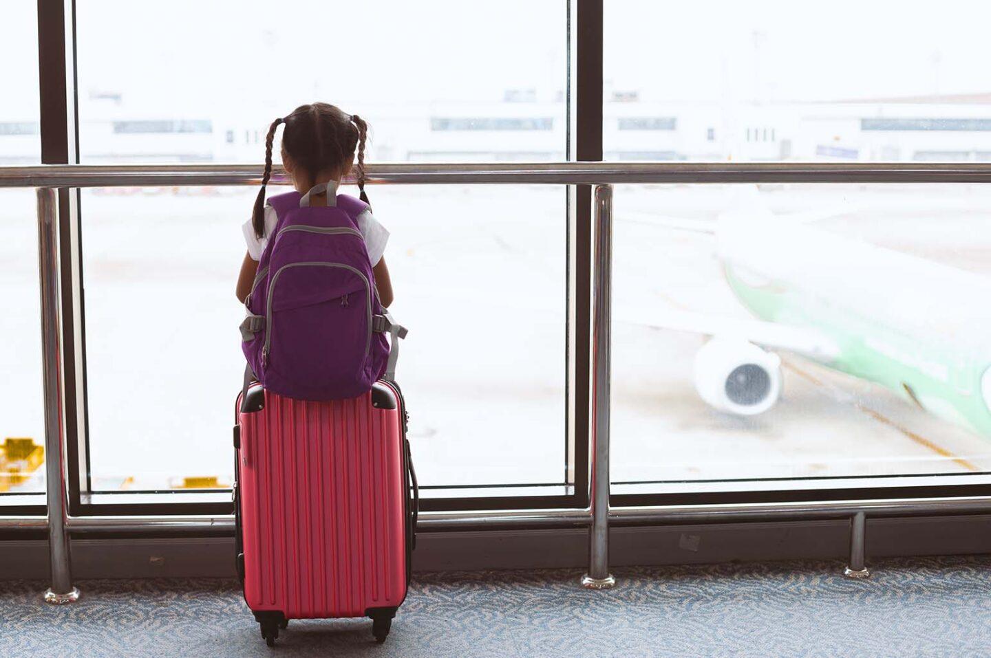 Child at Airport
