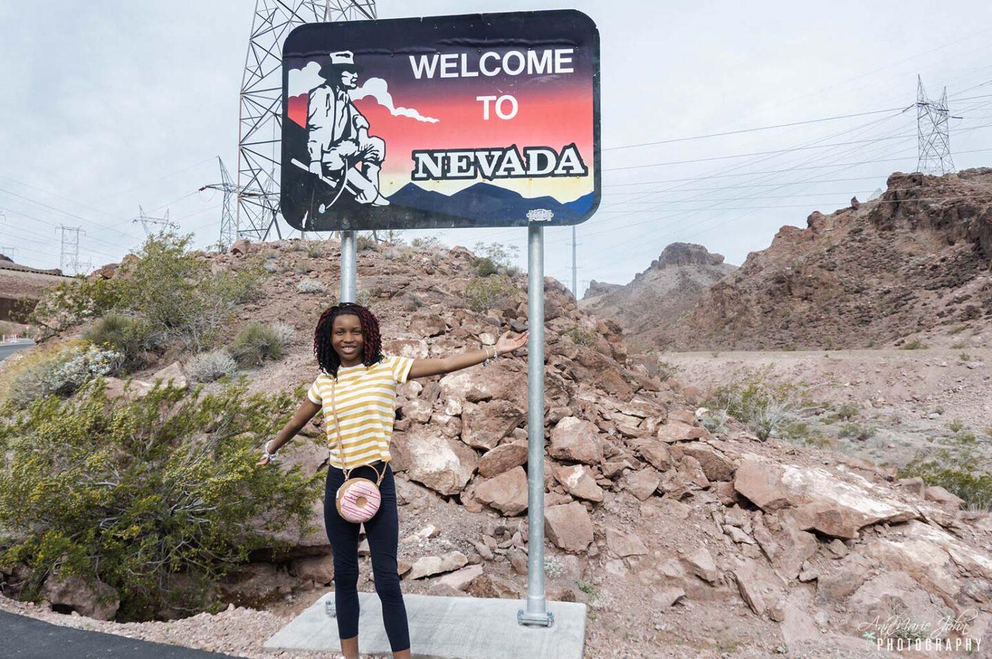 Welcome to Nevada Sign